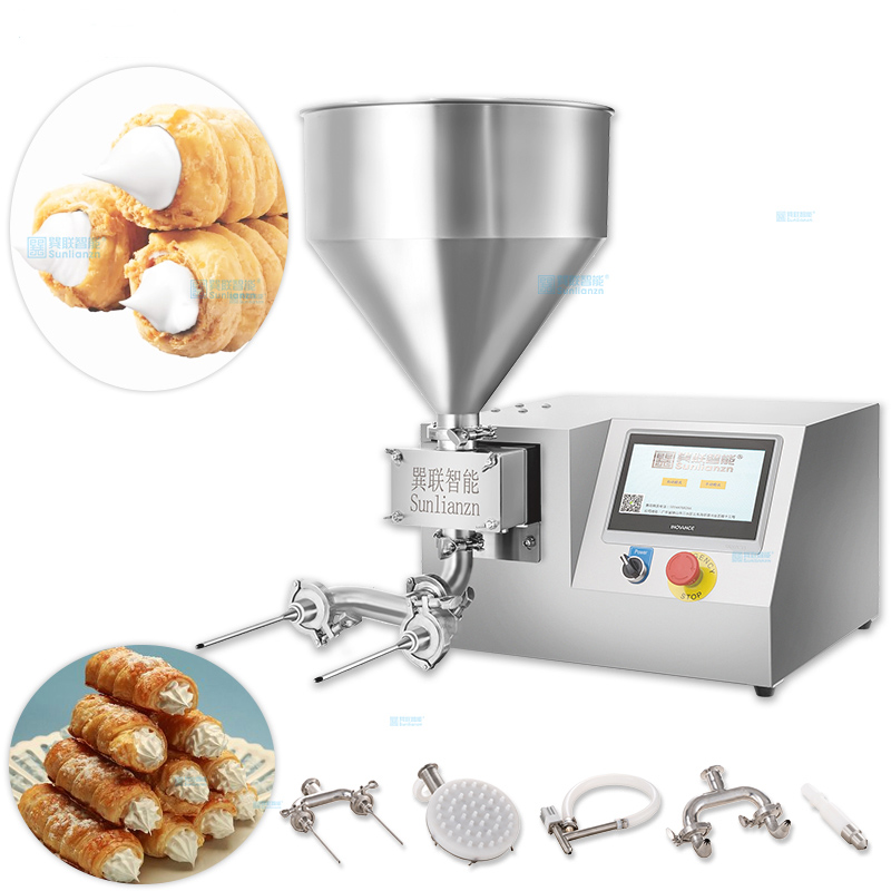 Mess-free handheld cake batter dispenser